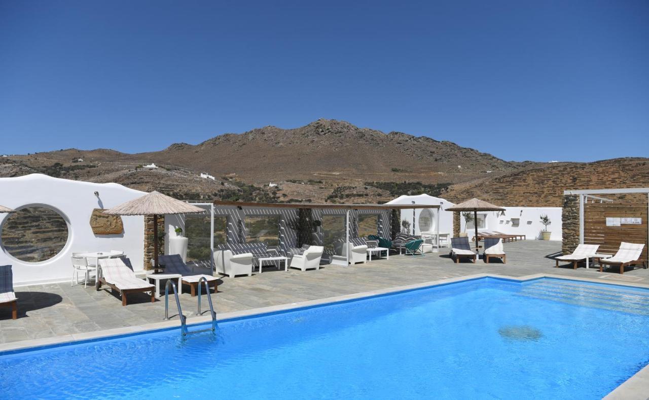 Glafki Hotel Tinos Pánormos Buitenkant foto