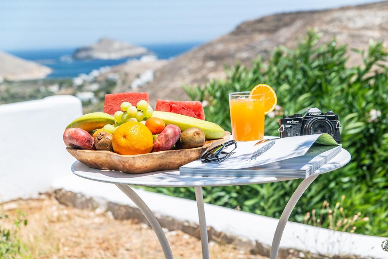 Glafki Hotel Tinos Pánormos Buitenkant foto