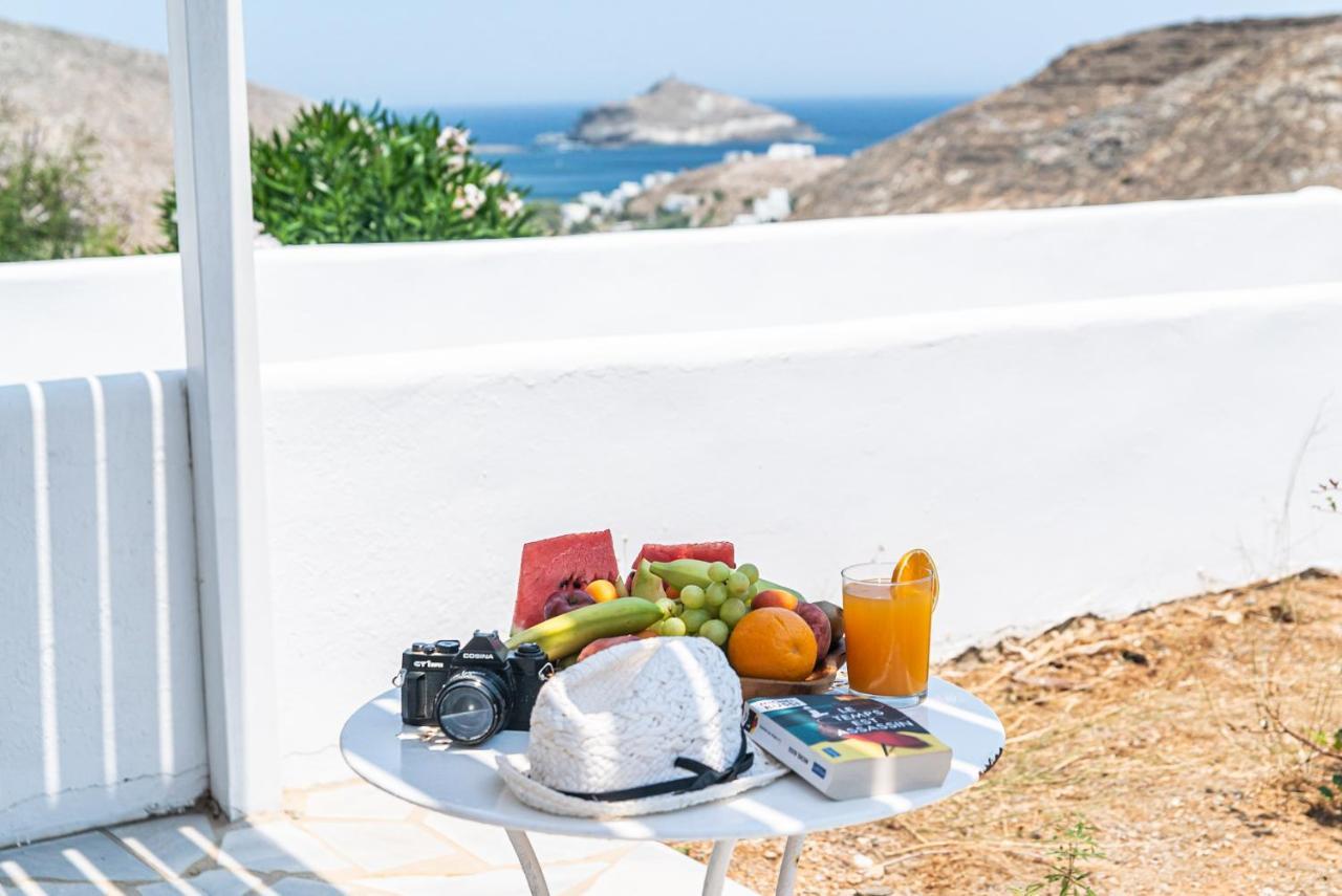 Glafki Hotel Tinos Pánormos Buitenkant foto