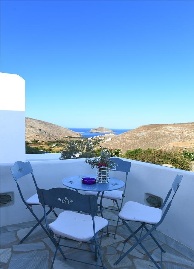 Glafki Hotel Tinos Pánormos Buitenkant foto