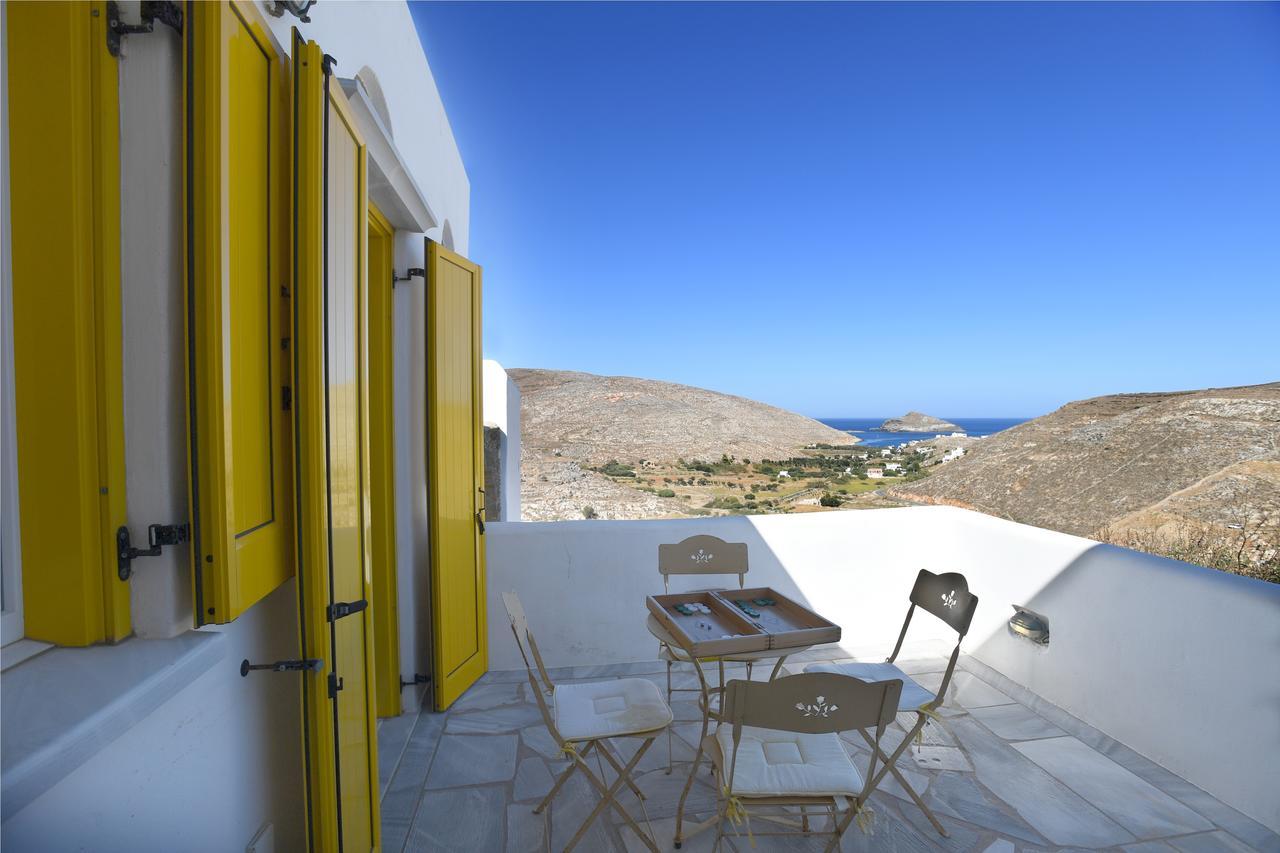 Glafki Hotel Tinos Pánormos Buitenkant foto