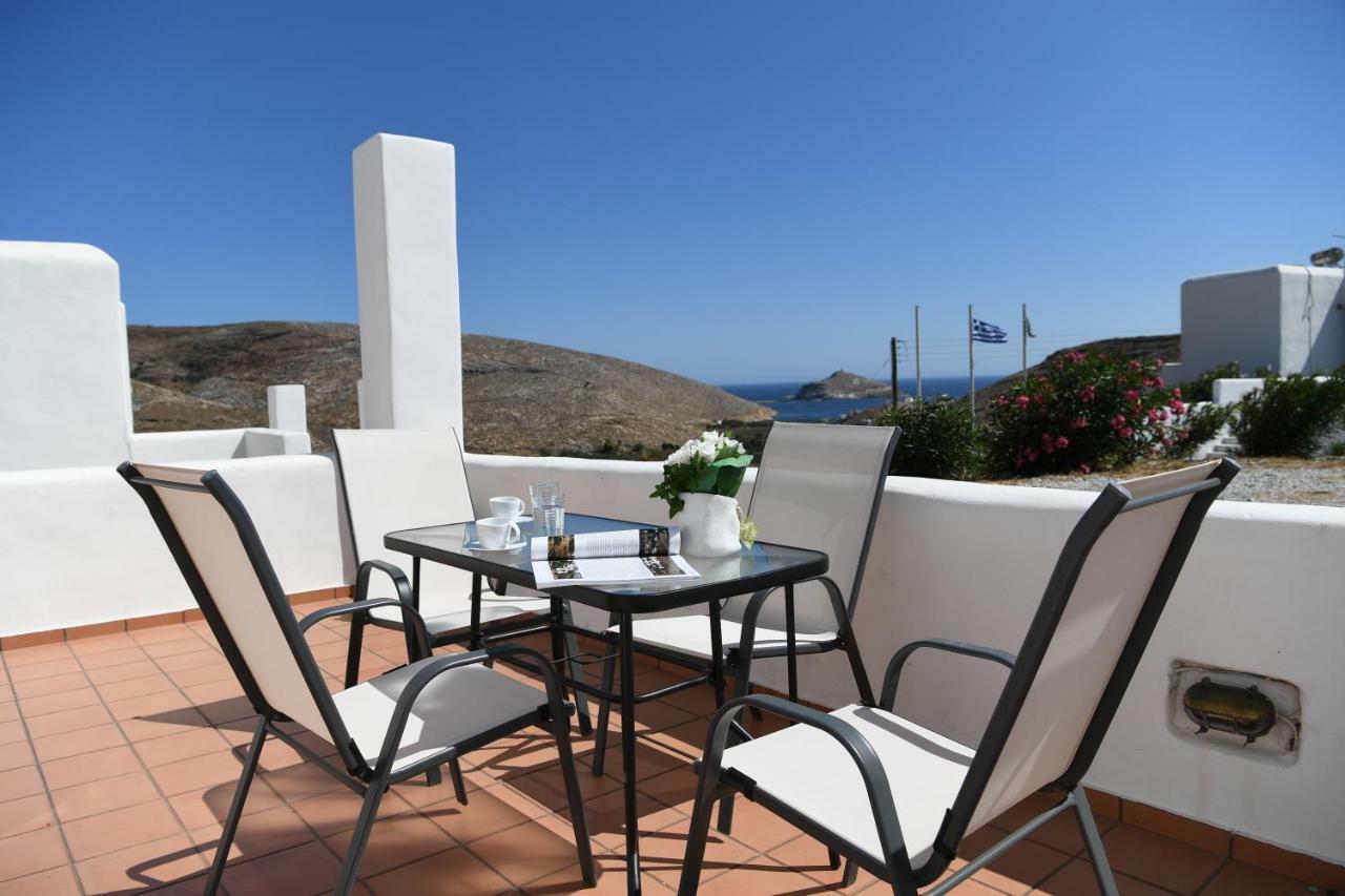 Glafki Hotel Tinos Pánormos Buitenkant foto